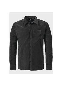 Sch&ouml;ffel Sch&ouml;ffel, Herren, Outdoorhemd &raquo;Urban Shirt Style Lodos MNS&laquo;, 9990 - schwarz, Normalgr&ouml;&szlig;en, 52 -Normalgr&ouml;&szlig;en, 9990 - schwarz, L&auml;ssiger Overshirt Style: