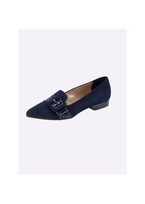 Heine , Slipper , blau , 36 , 36 , Made in Italy