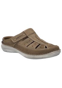 Josef Seibel , Clog »New Anvers 76«, Hausschuh, Sabot, Freizeitschuh in extraweiter Form , sand , 42 , 42 , Komfortabler Clog mit Lüftungsöffnungen