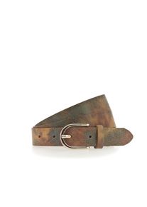 Tamaris, Damen, Lederg&uuml;rtel Gl&auml;nzende Schlie&szlig;e, 2, 5 cm breit, bordeaux-orange, bordeaux-orange, Dameng&uuml;rtel von Tamaris