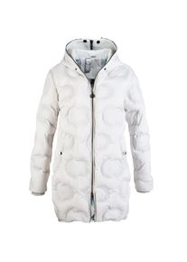 DEPROC Active, Damen, Steppmantel &raquo;GILMOUR MEGATE LONG WOMEN&laquo; auch in Gro&szlig;en Gr&ouml;&szlig;en erh&auml;ltlich, wei&szlig;, 40 (M), wei&szlig;, besonders warmer Kunstfaser-