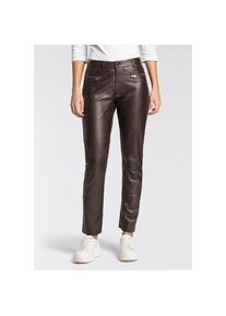 Mauritius , Lederhose , braun , N-Gr , L -N-Gr