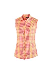 Maier Sports , Funktionsbluse »Paloma«, Karierte, ärmellose Bluse für Wandern, Reisen und Freizeit , hellrot , 46 , 46 , Karierte ärmellose Bluse...