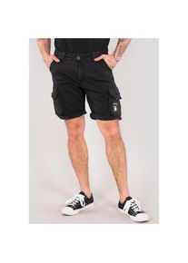 Alpha Industries , Cargoshorts »Crew Short Patch« , black , N-Gr , 28 -N-Gr , 28 , Moderne Shorts von Alpha