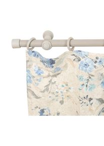 SN DECO GROUP , Gardinenstange »Cafiro«, 1 läufig-läufig, Fixmaß, 28 mm, Holz, verschiedene Längen und Farben, Komplettset , grau antikfarben , L:...