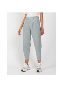 Gang , 7/8-Hose »94SILVIA CROPPED«, mit Bundfalten , glacier grey , N-Gr , 31 (40) -N-Gr , 31 (40) , Balloon Fit Jeans mit hoher Leibhöhe und...