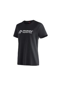Maier Sports , Funktionsshirt »MS Tee M«, Vielseitiges Rundhalsshirt aus elastischem Material , schwarz , 58 , 58 , Vielseitiges Rundhalsshirt aus...