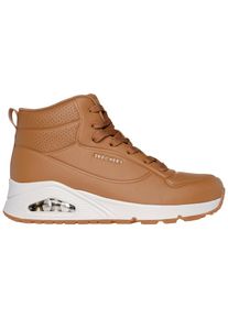 Skechers , Sneaker »UNO«, Keilsneaker, High Top Sneaker, Schnürboots mit Luftkissen Keilabsatz , braun , 35 , 35 , Skechers High Top-Sneaker mit...