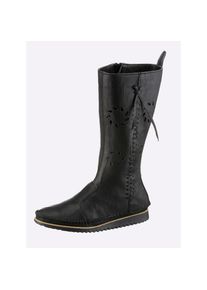 Andrea Conti , Damen , Stiefel , schwarz , 36 , 36 , aus Rind-Nappaleder
