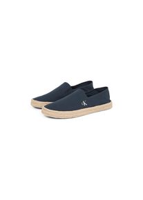 Calvin Klein Jeans , Espadrille »INJ ESPADRILLE CV«, Schlupfschuh, Sommerschuh, Slipper mit Bastbesatz, schmale Form , dunkelblau , 43 , 43 ,...