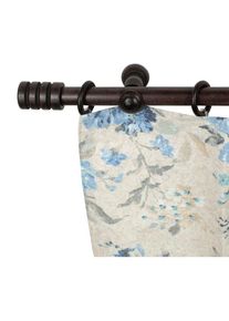 SN DECO GROUP , Gardinenstange »Pisa«, 1 läufig-läufig, Fixmaß , wengefarben , L: 180 cm
