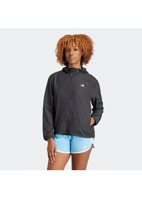 adidas Performance , Laufjacke »RUN IT JACKET« , Black , XS , XS , Diese Laufjacke mit weitenregulierbarer Kapuze ist teilweise aus recycelten...
