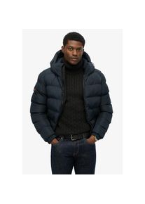 Superdry, Herren, Steppjacke &raquo;HOODED SPORTS PUFFER JACKET&laquo; mit Kapuze, ECLIPSE NAVY/ECLIPSE NAVY, XL, ECLIPSE NAVY/ECLIPSE NAVY, Moderne Pufferjacke 