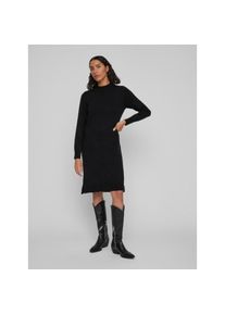 Vila , Strickkleid »VIRIL CREW NECK L/S MIDI DRESS - NOOS« , Black , N-Gr , XL -N-Gr , XL , Ein gestricktes Midikleid von Vila ist an kühlen Tagen...