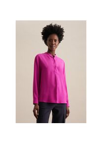 Seidensticker , Klassische Bluse »Schwarze Rose« Tunika Uni , Lila , Passform: Regular