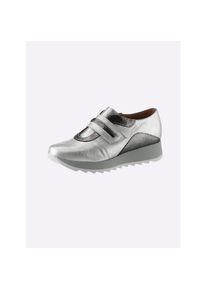 Heine , Damen , Sneaker , silberfarben-metallic , 39 , 39 , Made in Portugal