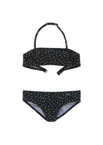 Buffalo , Kinder , Bandeau-Bikini »Candy Kids«, mit Streusel-Druck , schwarz-bedruckt , N-Gr , 134/140 -N-Gr , 134/140 , Sommerlicher Print mit...