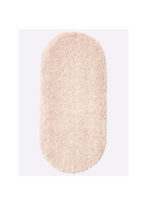 heine home , Teppich oval 40 mm Höhe , creme , B : 65 cm 1 Stk.