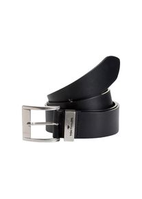 Tom Tailor, Herren, Lederg&uuml;rtel &raquo;TTTOM&laquo; 4 cm breiter Herreng&uuml;rtel, Casual und Jeans Look, schwarz, schwarz, TTTOM ist ein 4 cm breiter Jeans 