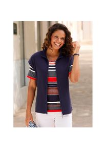 Casual Looks , Damen , Strickweste , marine , 50 , 50 , lässig überschnittene Schultern