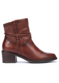 Pikolinos , Stiefelette »BACAROT«, Blockabsatz, Cowboystiefelette, Westernboots mit gerafftem Schaft , cognac used , 37 , 37 , Stiefelette mit...
