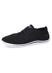 Dockers by Gerli , Barfußschuh, Schlupfschuh, Sneaker, Sommerschuh in lässiger Strick-Optik , schwarz-weiß , 41 , 41 , Barfuß reinschlupfen und...