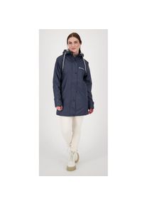 DEPROC Active , Regenjacke »Friesennerz NEW ELLESMERE« auch in Großen Größen erhältlich , navy , 36/38 (M) , 36/38 (M) , Urbaner Regenmantel mit...