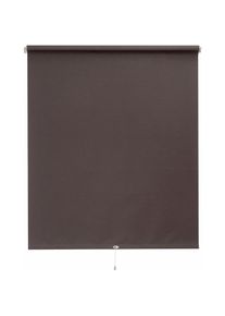 SUNLINES , Springrollo »Uni« Lichtschutz mit Bohren 1 Stück , braun , Obermaterial: 100% Polyester , 180 cm