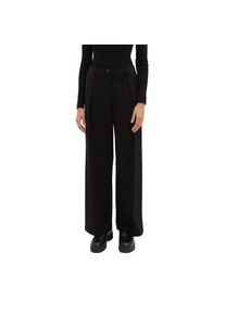 Tom Tailor , Bundfaltenhose »Lea Wide Leg«, mit weitem Bein , deep black , Länge 32 , 32 -Länge 32 , 32 , Wide Leg Hose von Tom Tailor