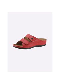 Franken Schuhe Franken-Schuhe , Damen , Pantolette , rot , 40 , 40 , Weite H