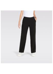 MAC, Damen, Bootcuthose &raquo;CHIARA&laquo; Bootcut-Form in figurbetonter Form, black 0231L, L&auml;nge 30, 36 -L&auml;nge 30, black 0231L, Weite Bootcut Hose von MAC