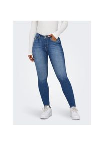 Only , Ankle-Jeans »ONLBLUSH MID SK ANK RW DNM REA1319 NOOS« , Medium Blue Denim , Länge 32 , XL (42) -Länge 32 , XL (42) , Ankle-Jeans mit...