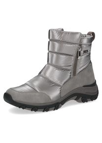 Caprice , Winterboots, Keilabsatz, Snowboots, Stiefelette, Outdoorschuh in bequemer Form , grau , 36 , 36 , Kurz-Stiefelette mit Reißverschlüsse...