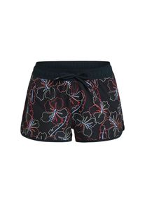 Roxy, Damen, Boardshorts &raquo; Active&laquo;, Anthracite Athletic Hibiscus, S, Anthracite Athletic Hibiscus, Kollektion: Active-Kollektion