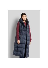 Bugatti, Damen, Longweste mit asymmetrischer Silhouette, marine, 40, marine, Respect Nature Produkt