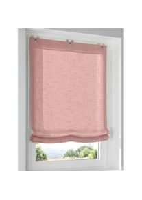 HEINE HOME , Raffrollo mit Ösen , rose , 130 cm