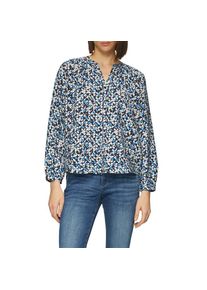 s.Oliver , Langarmbluse, mit All-Over-Print , NAVY AOP , 40 , 40 , Bluse von s.Oliver