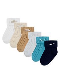 Nike Sportswear , Socken »NHN 6PK RIB TURNCUFF INF SOCK für Kinder«, (6 Paar), für Kinder , sail , 68/80 (6/12) , 68/80 (6/12) , 6er Pack Socken...