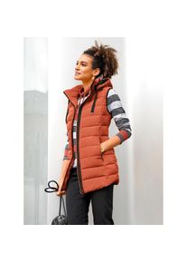 Casual Looks , Steppweste , rostrot , 50