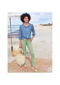 Heine , Damen , Hemdbluse , blue-bleached , 50 , 50 , reines Lyocell