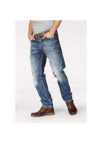 Cipo & Baxx Cipo & Baxx, Herren, Loose-fit-Jeans, blue, L&auml;nge 34, 31 -L&auml;nge 34, blue, Loose-fit-Jeans mit niedriger Leibh&ouml;he f&uuml;r einen l&auml;ssigen und bequemen Sitz
