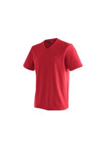 Maier Sports , Funktionsshirt »Wali«, Herren T-Shirt, schnelltrocknendes Freizeitshirt, Regular Fit , rot , XL , XL , Funktionales T-Shirt mit...