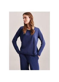 Seidensticker , Pyjama »Schwarze Rose« , Dunkelblau , M , M , Passform: Regular