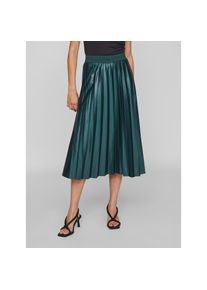 Vila , Plisseerock »VINITBAN SKIRT - NOOS« , Ponderosa Pine , S (36) , S (36) , Langer Rock von Vila