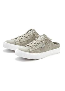 ELBSAND, Damen, Sneaker &raquo;Sabot, Clog, Freizeitschuh, Halbschuh, Stoffschuh, &laquo; zum Reinschl&uuml;pfen Unisex VEGAN, hellgrau, 36, hellgrau, Textilschuh im 