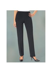 Classic Basics , Damen , Bügelfaltenhose , schwarz , Normalgrößen , 56 -Normalgrößen , 56 , komfortabler Rundum-Dehnbund