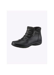 Casual Looks, Damen, Stiefelette, schwarz, 40, schwarz, Weite F