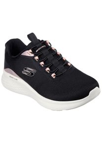 Skechers , Damen , Slip-On Sneaker »SKECH-LITE PRO-« mit Gummizug zum Schlupfen , schwarz-kombiniert , 37 , 37 , In veganer Verarbeitung