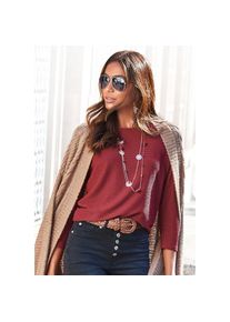 Lascana, Damen, Flechtg&uuml;rtel &raquo;H&uuml;ftg&uuml;rtel&laquo; Lederg&uuml;rtel, einfaches Verstellen, G&uuml;rtel, Hoseng&uuml;rtel, Jeansg&uuml;rtel, hellbraun, hellbraun, Modischer 