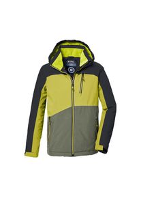Killtec , Kinder , Funktionsjacke »KOW 370 BYS JCKT« Wasserdichte Jungenjacke mit 10.000 mm Wassersäule und Fleece , schwarz , 116 , 116 , Jungen...